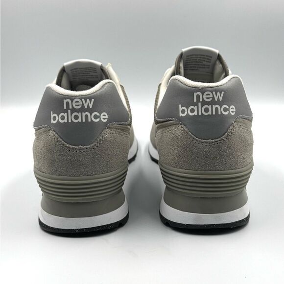 New Balance 574 Grey White - Picture 4 of 9